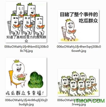 吃瓜表情图片可爱,吃瓜表情图中的可爱瞬间